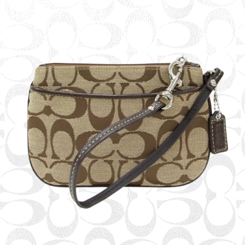 COACH Signature Small Coin Wallet - Picture 9 of 9